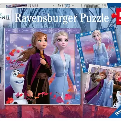 Puzzle 3x49 delova Disney Frozen II - Priča počinje Ravensburger 05011