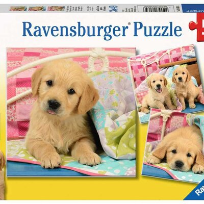Puzzle 3x49 delova Slatki štenci Ravensburger 08065