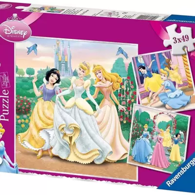 Puzzle 3x49 delova Disney Princesses Ravensburger 09411