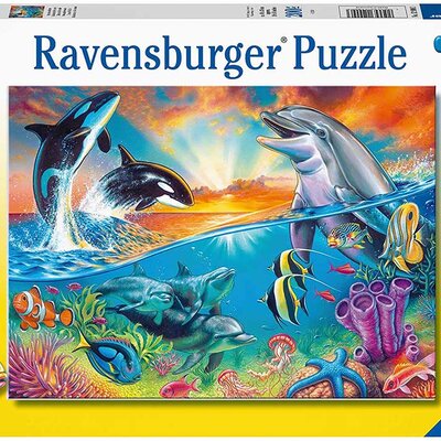 Puzzle 200 delova Stanovnici okeana Ravensburger 12900