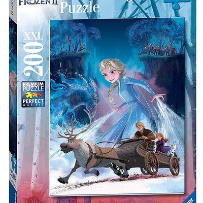 Puzzle 200 delova Disney Frozen 2 - Misteriozna šuma Ravensburger 12865