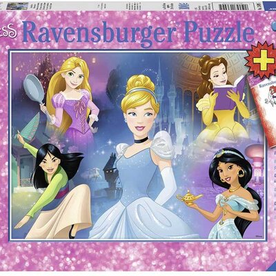 Puzzle 100 XXL delova + bojanka Disney Princess Ravensburger 13699