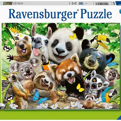 Puzzle 300 XXL delova Smešni selfi životinja Ravensburger 12893