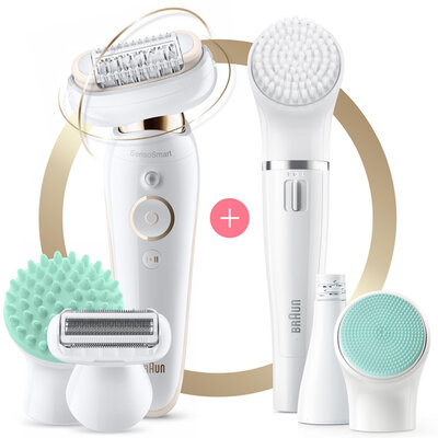 Braun Silk Epil 9 Epilator SES9300 3D WHT/Gold
