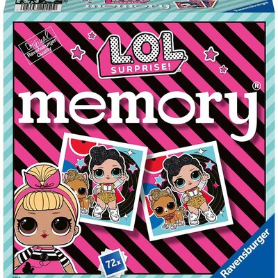 RAVENSBURGER Društvena igra Memorija - LOL Surprise RA20550