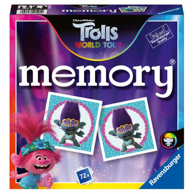 RAVENSBURGER Društvena igra Memorija - TROLLS World Tour RA20591