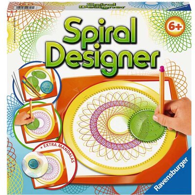 RAVENSBURGER Kreativna igračka Set za crtanje SPIRAL DESIGNER - Umetnik sa olovkom RA29716