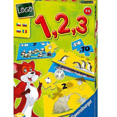 RAVENSBURGER Društvena igra 1, 2, 3 RA24371