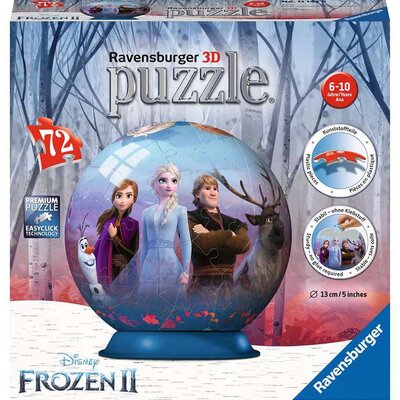 RAVENSBURGER 3D puzzle LOPTA Dizni Frozen 2 RA11142