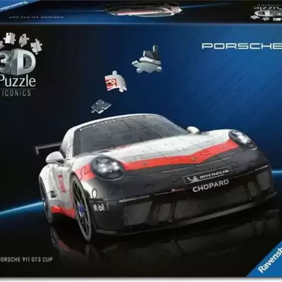RAVENSBURGER 3D puzzle Automobil Porsche 911 GT3 Cup
