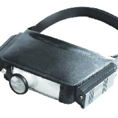 Lupa sa svetlom naglavna