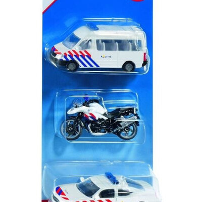 SIKU Policijski set Kombi Motor Auto 1824S