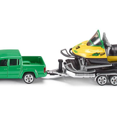 SIKU Auto sa prikolicom i motornim sankama 2548