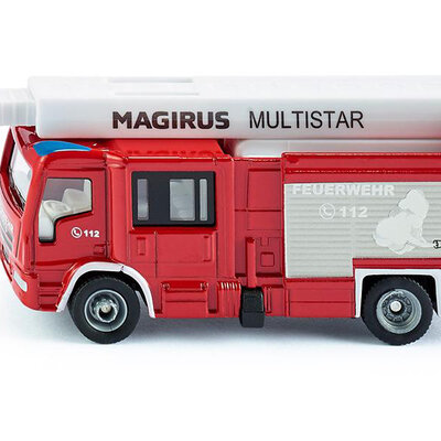 SIKU Vatrogasni kamion Vatrogasci sa dizalicom 1749