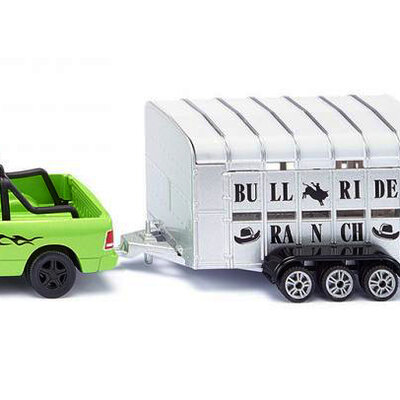 SIKU Kamionet sa prikolicom za prevoz životinja 1:50 1998