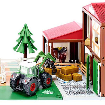 SIKU World Set za igru Farma Ranč Ergela Konji 5609