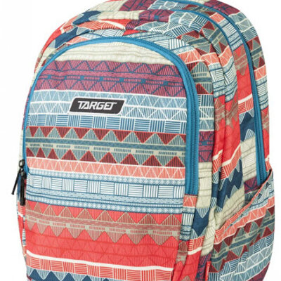 TARGET 3 ZIP Classic - Ranac za školu LARGE 17570