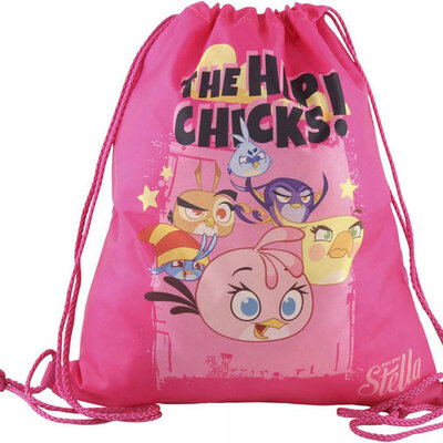 TARGET Vrećica za sportsku opremu Torba za fizičko Gym Bag ANGRY BIRDS STELLA 17552