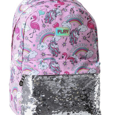 Školski ranac Play Pop fashion Unicorn and flamingo