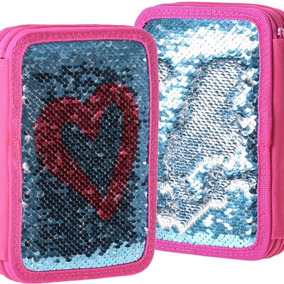 Puna pernica Double Decker Heart