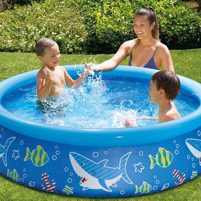 Dečiji bazen na naduvavanje 152x38 Polygroup Summer Waves Quick Set