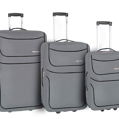 Enova Proširivi Koferi 75/65/55cm Barcelona Grey 512140