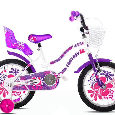Dečiji bicikl Adria Fantasy 16HT belo ljubičasta 920124-16