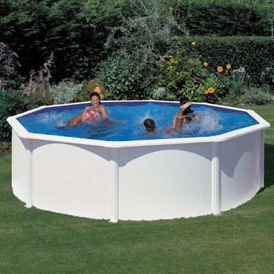 Okrugli metalni bazen Gre Fiji 350x132cm