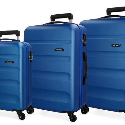 Komplet ABS kofera 75/65/55cm Roll Road Flex Blue 58494
