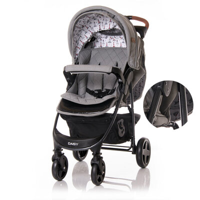 LORELLI Kolica za bebe DAISY Set - Dark Grey Lighthouse