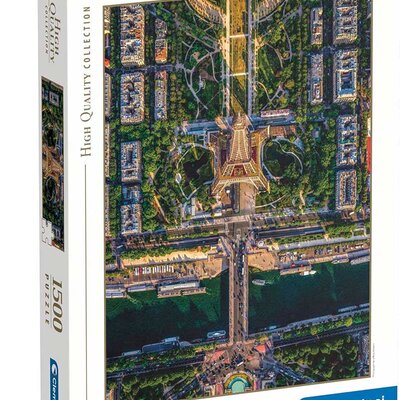 Puzzle slagalica 1500 delova Let nad Parizom Clementoni HQC 31708