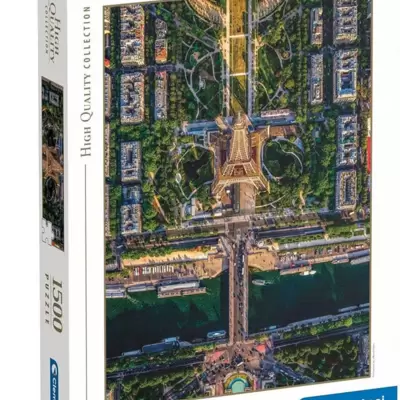 Puzzle slagalica 1500 delova Let nad Parizom Clementoni HQC 31708