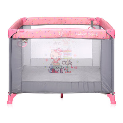 LORELLI Ogradica za igru GAME ZONE Pink Travelling 10080142046