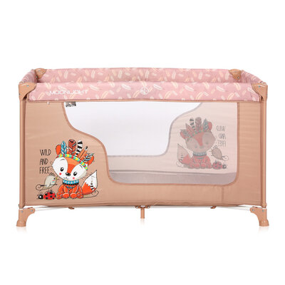 LORELLI Prenosivi krevetac Krevet torba MOONLIGHT 1 nivo Beige Foxy 10080392042