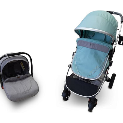 BBO Kolica za bebe SPRINTER SET Mint 808CSLAS