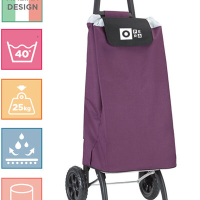 Kolica za pijacu i kupovinu Opera Metropolitan Violet