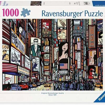 Puzzle slagalica 1000 delova Njujork u bojama - crtež Ravensburger 12000580