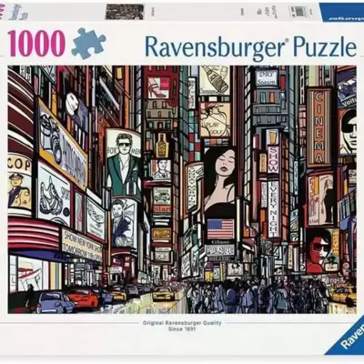 Puzzle slagalica 1000 delova Njujork u bojama - crtež Ravensburger 12000580