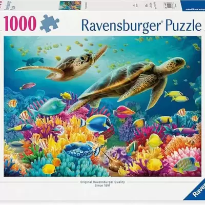 Puzzle slagalica 1000 delova Plavi podvodni svet Ravensburger 12000577