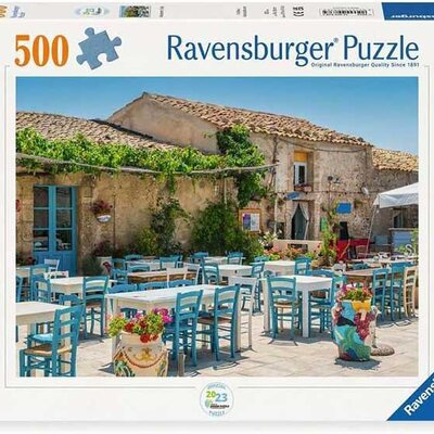 Puzzle slagalica 500 delova Gradić Marzamemi na Siciliji Ravensburger 12000838