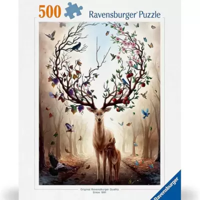 Puzzle slagalica 500 delova Čarobni jelen Ravensburger 12000391