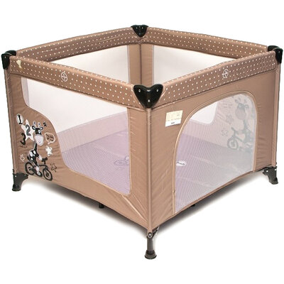 BBO Ogradica za igru TIME 2PLAY braon P702BROWN