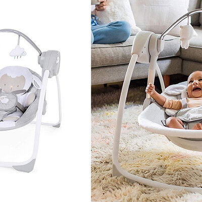 KIDS II Ingenuity Ljuljaška COMFORT 2 GO Cuddle Lamb SKU12184