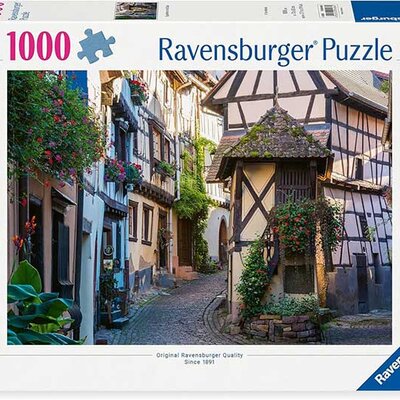 Puzzle slagalica 1000 delova Egišajm u Alzasu, Francuska Ravensburger 12000468