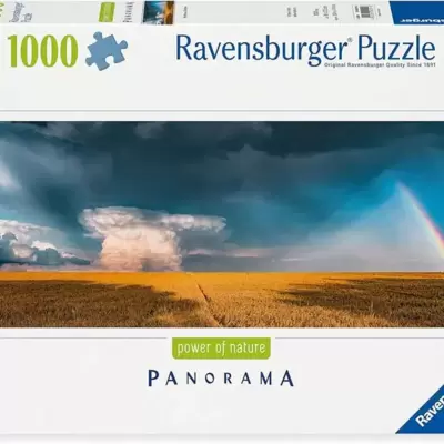 Puzzle slagalica Panorama 1000 delova Tornado u polju Ravensburger 12000291
