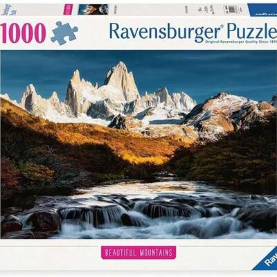 Puzzle slagalica 1000 delova Planine Fic Roj Patagonija Ravensburger 12000253