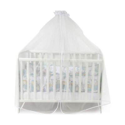 LORELLI Baldahin za krevetac 480x150cm beli 20051170001