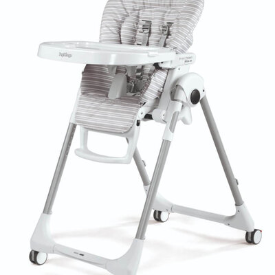 PEG PEREGO Stolica za hranjenje Hranilica PRIMA PAPPA FOLLOW ME Linear Grey P3510041598