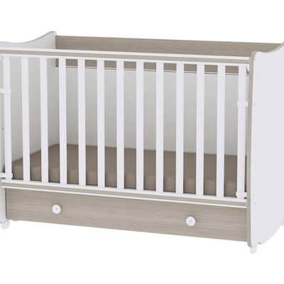 LORELLI Drveni krevetac 2u1 DREAM White-Amber 10150420035