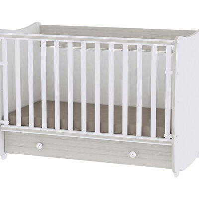 LORELLI Drveni krevetac 2u1 DREAM White-Light Oak 10150420036